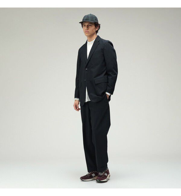 BEAMS PLUS「IVY Trousers Wide High Density COTTON」|チノ|