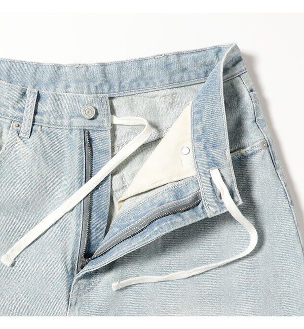 BEAMS「ダメージ デニムショートパンツ【ワイドストレートフィット】」|その他|