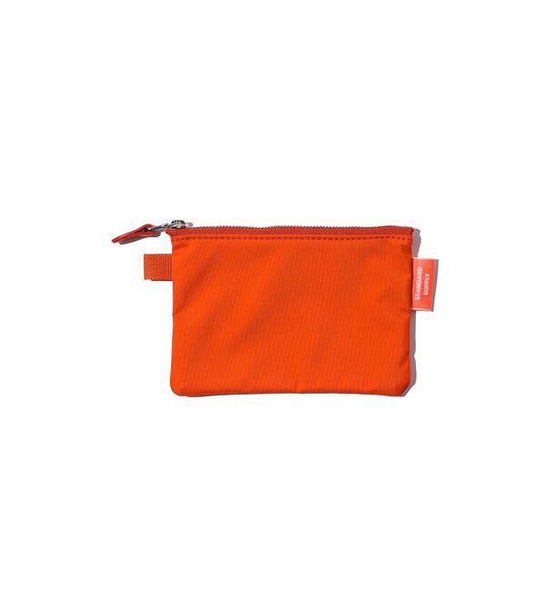 BEAMS「【別注】STANDARD SUPPLY / フラットポーチ "BEAMS ORANGE"」|ポーチ|