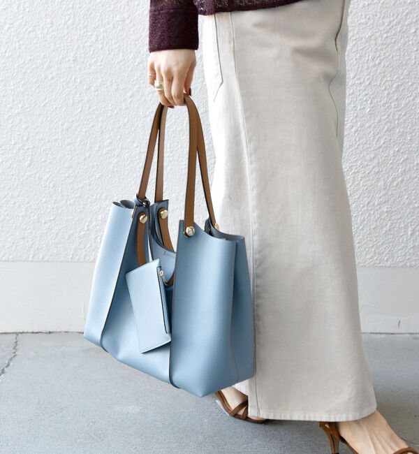 SHIPS any「【WEB限定】SHIPS any: 2WAY ハンドル トートバッグ」|トートバッグ|