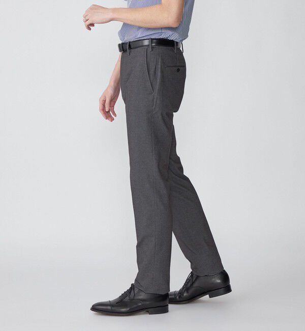 SHIPS「SHIPS: 〈ウエスト調整可能〉 ジャージ ドビー パンツ」|チノ|