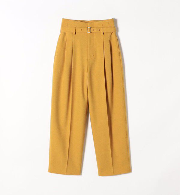 SHIPS any「SHIPS any:〈洗濯機可能〉ハイウエスト センタープレス ロング パンツ」|その他|