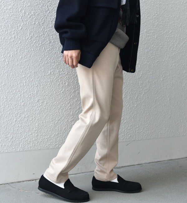 SHIPS any「SHIPS any: 裏起毛 ウォーム ストレッチ テーパード チノ パンツ 25AW◇」|チノ|