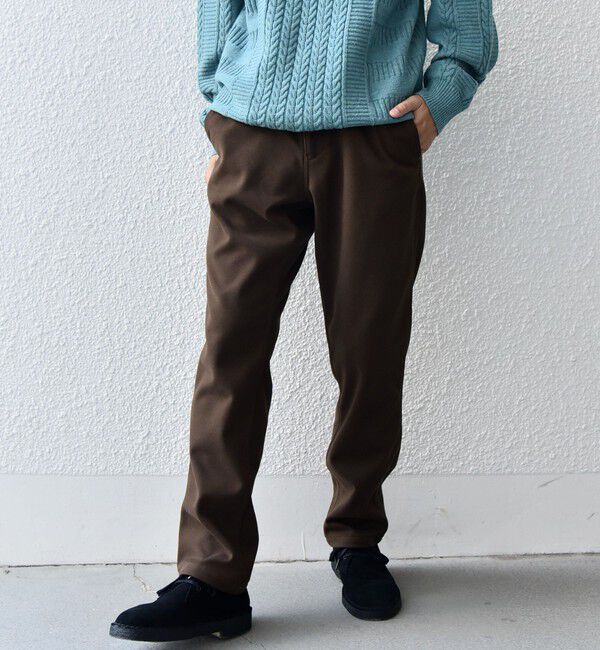 SHIPS any「SHIPS any: 裏起毛 ウォーム ストレッチ テーパード チノ パンツ 25AW◇」|チノ|