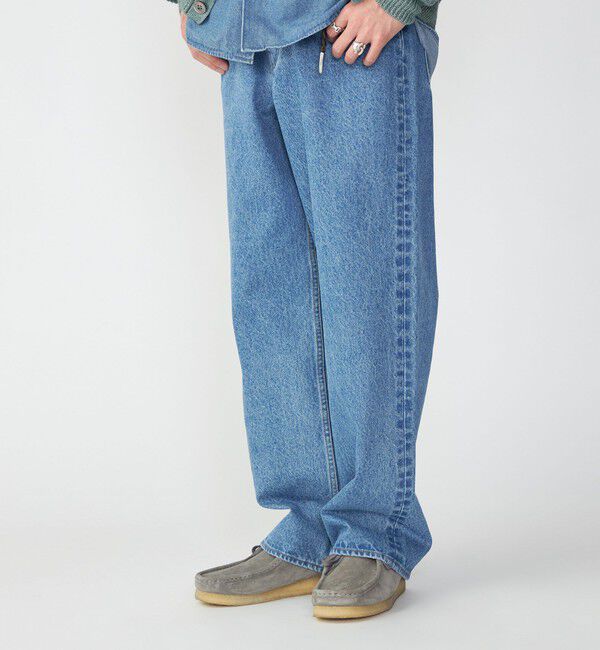 SHIPS「SHIPS: 〈セットアップ対応〉 13.5oz リラックス デニム 5ポケット パンツ」|デニム|