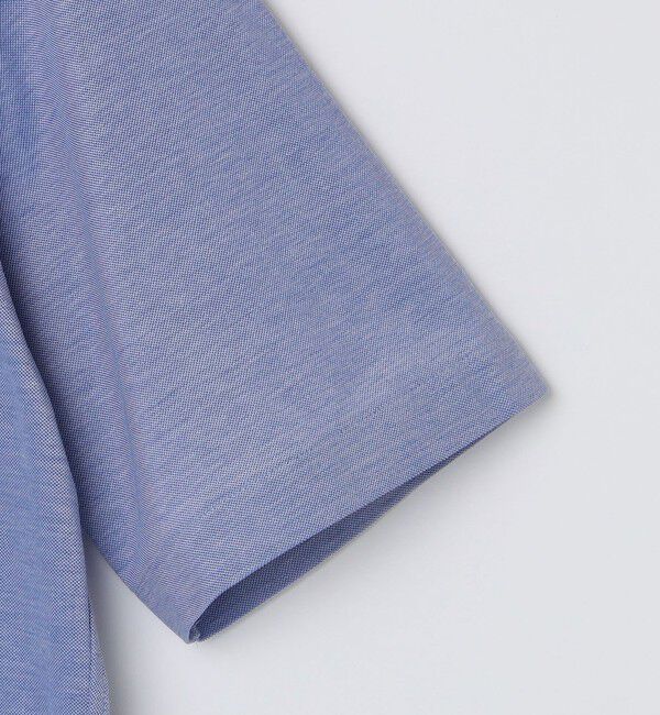 SHIPS Colors 「SHIPS Colors:〈洗濯機可能〉カノコ ニット ワイドカラー ショートスリーブ」|シャツ・ブラウス|