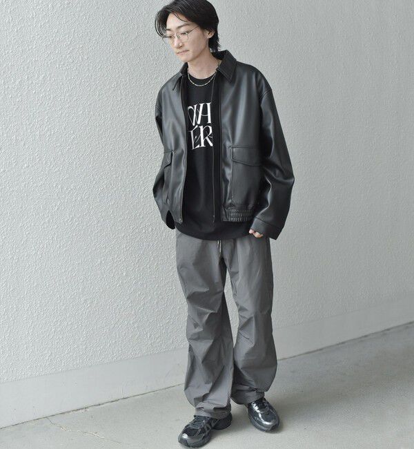 SHIPS any「SHIPS any: 〈洗濯機可能〉カラーミックスコード トラックパンツ ［a-nylon］(セットアップ対応)◇」|チノ|