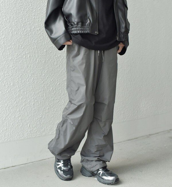 SHIPS any「SHIPS any: 〈洗濯機可能〉カラーミックスコード トラックパンツ ［a-nylon］(セットアップ対応)◇」|チノ|