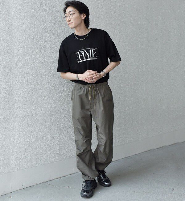 SHIPS any「SHIPS any: 〈洗濯機可能〉カラーミックスコード トラックパンツ ［a-nylon］(セットアップ対応)◇」|チノ|