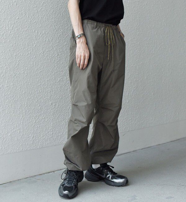 SHIPS any「SHIPS any: 〈洗濯機可能〉カラーミックスコード トラックパンツ ［a-nylon］(セットアップ対応)◇」|チノ|