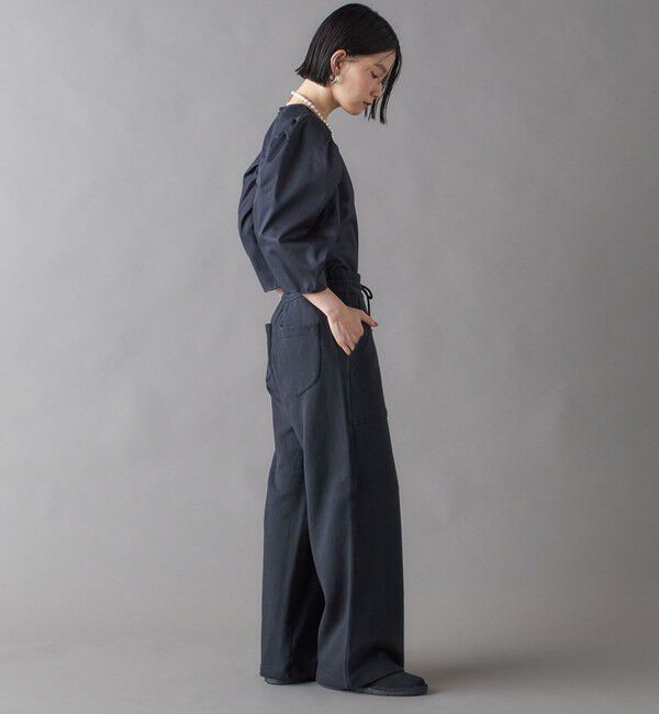 SHIPS for women「SHIPS NINE CASE:〈洗濯機可能〉パフスリーブ ブラウス」|シャツ・ブラウス|