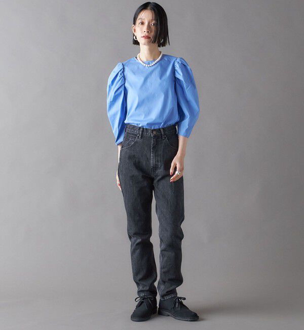 SHIPS for women「SHIPS NINE CASE:〈洗濯機可能〉パフスリーブ ブラウス」|シャツ・ブラウス|