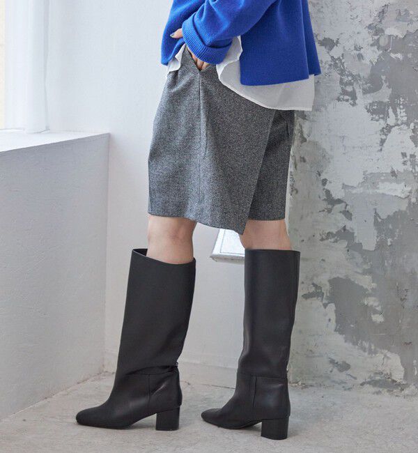 SHIPS for women「千鳥 フラノ センター プレスショート パンツ」|その他|