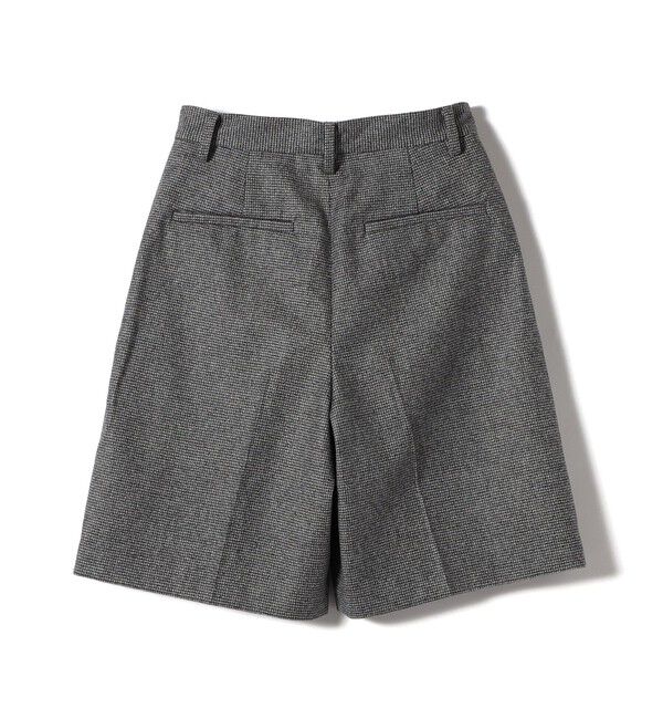 SHIPS for women「千鳥 フラノ センター プレスショート パンツ」|その他|