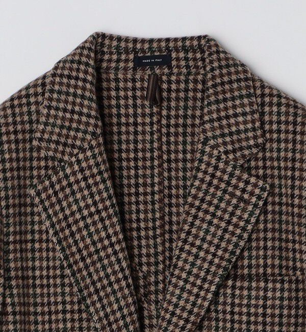 SHIPS「Drakes: MK VII GUN CHECK TWEED BLAZER」|テーラードジャケット|