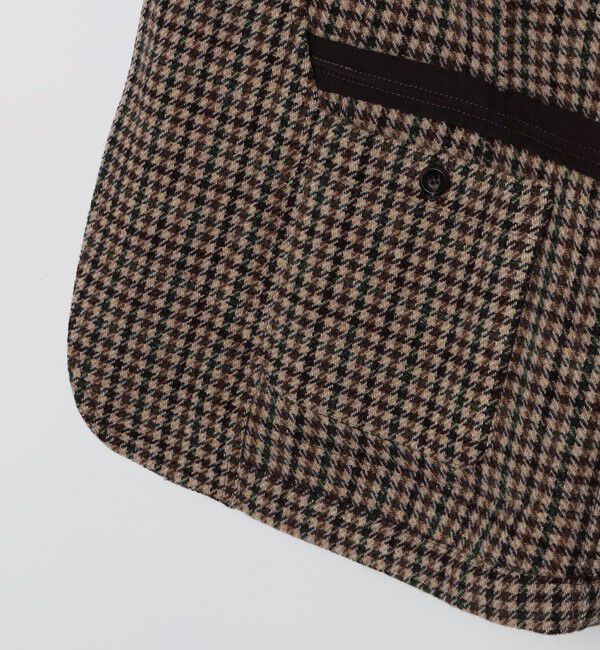 SHIPS「Drakes: MK VII GUN CHECK TWEED BLAZER」|テーラードジャケット|