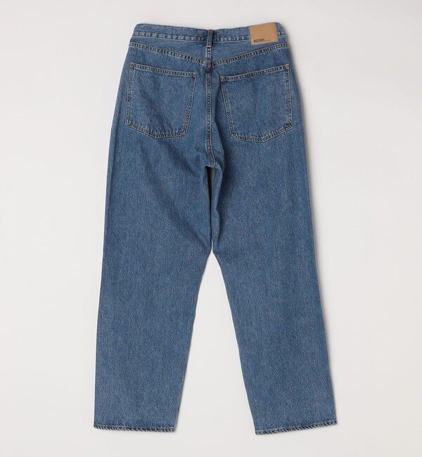 SHIPS any「NEEDBY: DANIEL ワイド テーパード デニム パンツ」|デニム|