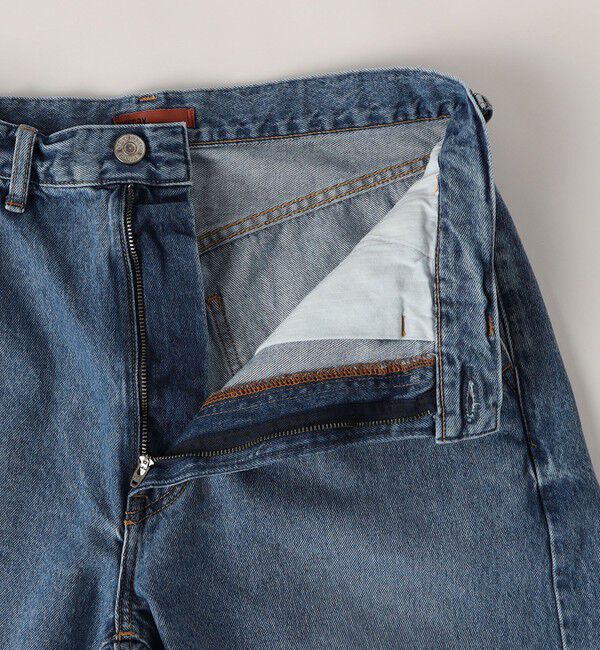 SHIPS any「NEEDBY: DANIEL ワイド テーパード デニム パンツ」|デニム|