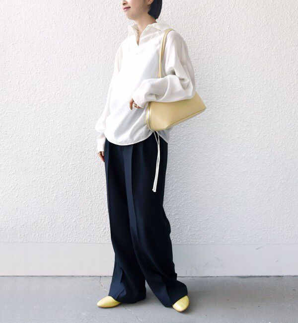 SHIPS for women「【WEB限定】〈洗濯機可能〉シアー ハイネック 2WAY ブラウス」|シャツ・ブラウス|