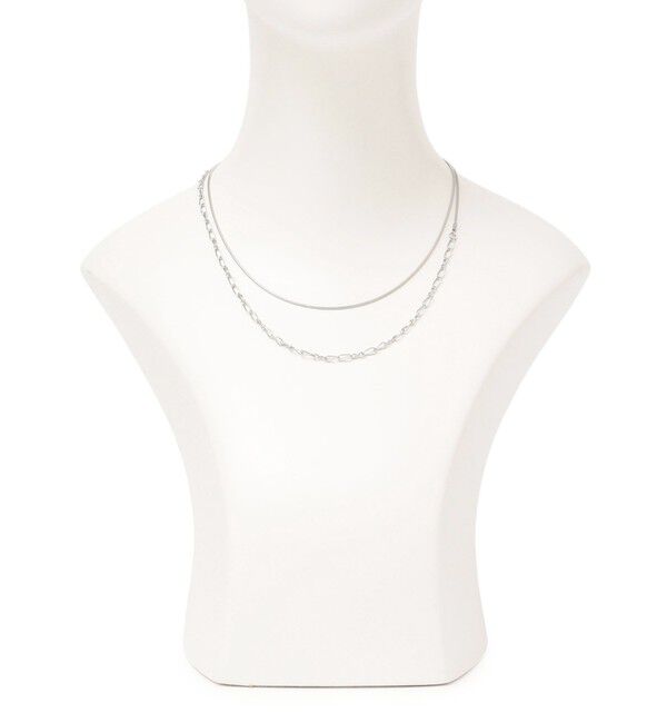 SHIPS for women「3way チェーン デザイン ネックレス」|ネックレス|