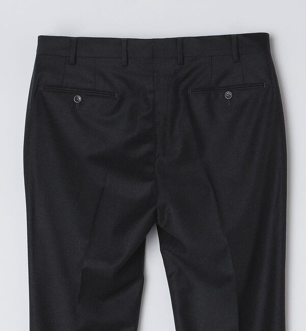 SHIPS「GERMANO: サキソニー 1プリーツ スラックス」|チノ|