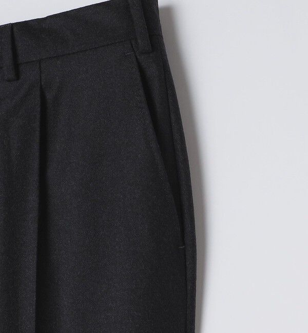 SHIPS「GERMANO: サキソニー 1プリーツ スラックス」|チノ|