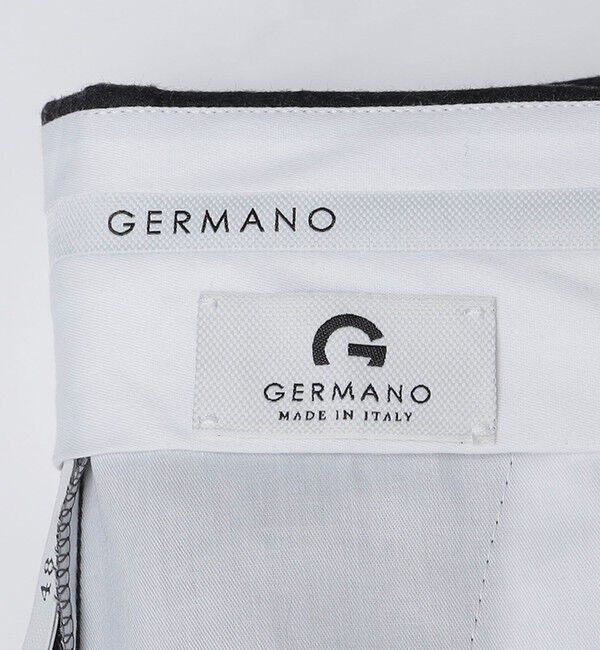 SHIPS「GERMANO: サキソニー 1プリーツ スラックス」|チノ|