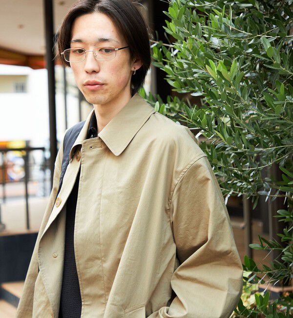 SHIPS「City Ambient Products: リラックス ステンカラー コート」|その他|