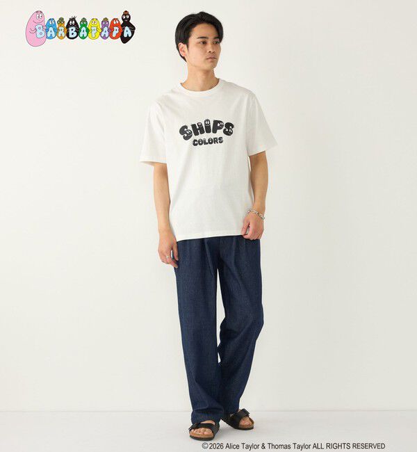 SHIPS Colors 「《追加予約》SHIPS Colors:バーバパパ プリント Tシャツ◆」|Tシャツ・カットソー|