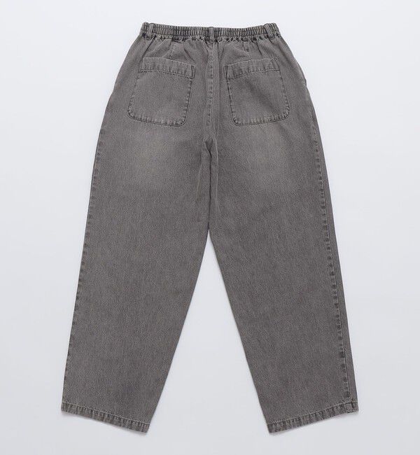 SHIPS Colors 「《予約》SHIPS Colors:〈洗濯機可能〉ライト デニム ワイド テーパード パンツ◆」|デニム|