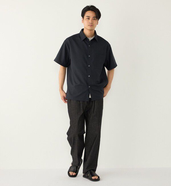 SHIPS Colors 「《予約》SHIPS Colors:〈洗濯機可能〉ライト デニム ワイド テーパード パンツ◆」|デニム|