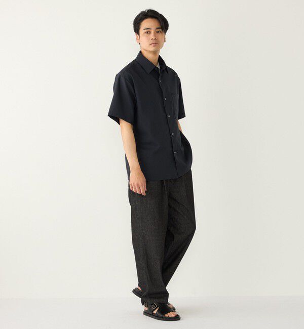 SHIPS Colors 「《予約》SHIPS Colors:〈洗濯機可能〉ライト デニム ワイド テーパード パンツ◆」|デニム|