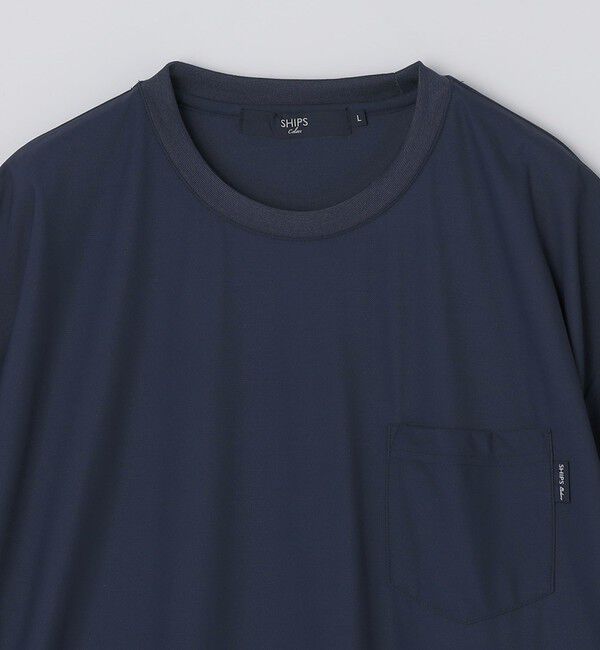 SHIPS Colors 「《予約》【WEB限定】SHIPS Colors:〈接触冷感〉カノコ Tシャツ ＆ ショーツ セット◆」|Tシャツ・カットソー|