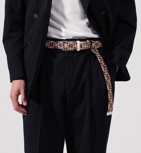 TOMORROWLAND GOODS「【別注】Anderson's&times;TOMORROWLAND LONG ミックスカラー メッシュベルト」|ベルト|