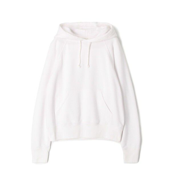 GALERIE VIE「スビンコットンジャージー フーデッドプルオーバー」|パーカー|11 ホワイト