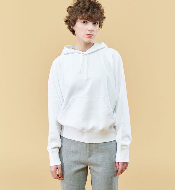 GALERIE VIE「スビンコットンジャージー フーデッドプルオーバー」|パーカー|