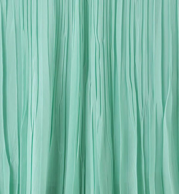 Ballsey「ダブルガーゼプリーツ フラットプリーツスカート」|フレア|