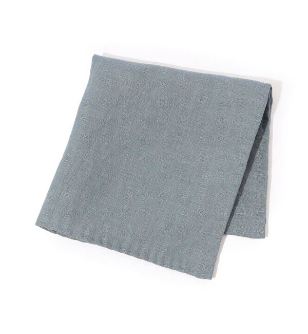 TOMORROWLAND GOODS「TOMORROWLAND リネンソリッド ポケットチーフ」|その他|65 ブルー