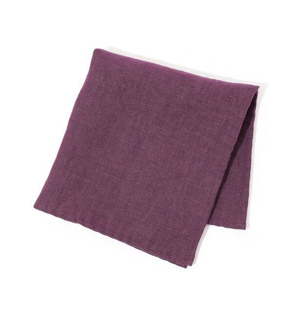 TOMORROWLAND GOODS「TOMORROWLAND リネンソリッド ポケットチーフ」|その他|77 パープル