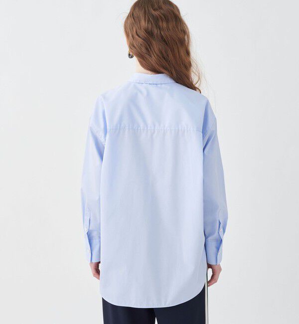 MACPHEE「イージーケア オーバーサイズドシャツ」|シャツ・ブラウス|