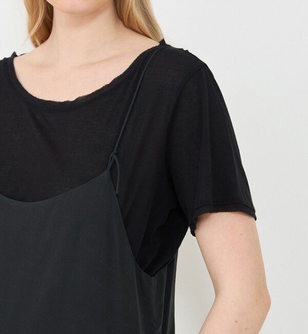 GALERIE VIE「シルクサンドウォッシュ サロペット」|オールインワン|