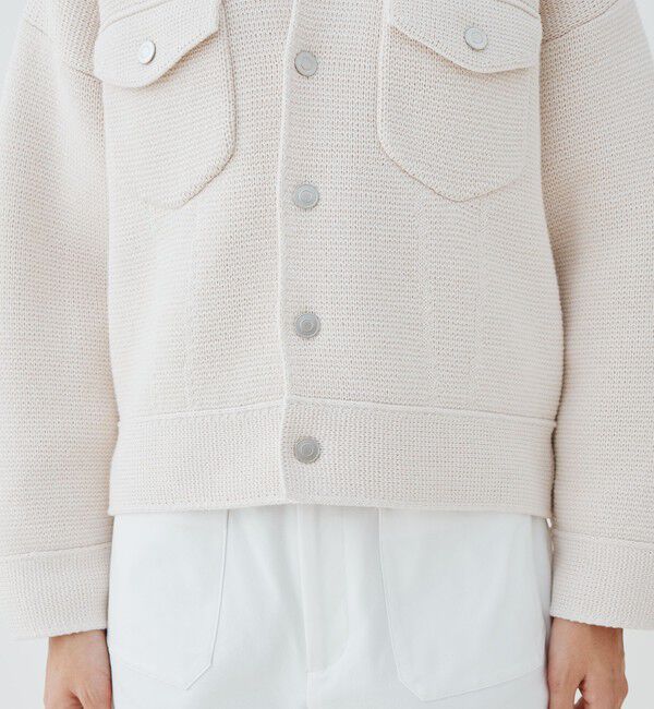 GALERIE VIE「コットンポリエステルミラノリブ ブルゾン」|ブルゾン・スタジャン|