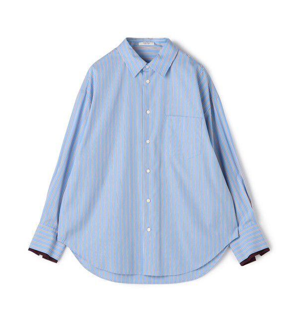 MACPHEE「コットンブロード レギュラーカラーシャツ」|シャツ・ブラウス|62 ライトブルー系