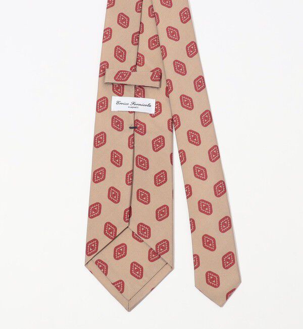 TOMORROWLAND GOODS「ERRICO FORMICOLA シルクプリント 小紋柄ネクタイ」|ネクタイ・蝶ネクタイ|