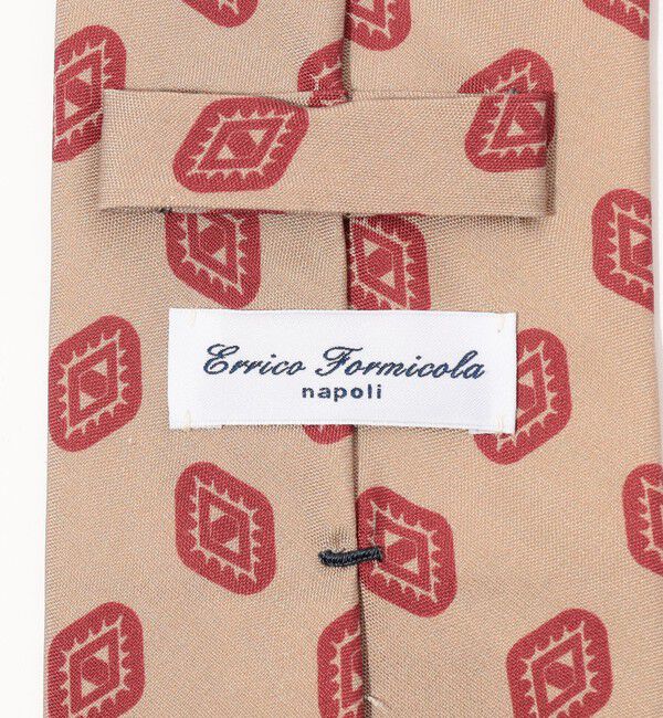 TOMORROWLAND GOODS「ERRICO FORMICOLA シルクプリント 小紋柄ネクタイ」|ネクタイ・蝶ネクタイ|