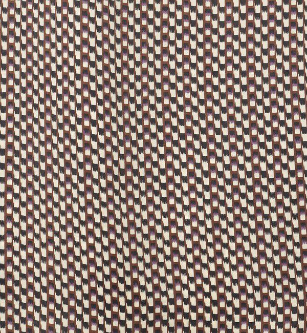 Ballsey「ラグスクエアプリント ウエストギャザーワンピース」|ワンピース|