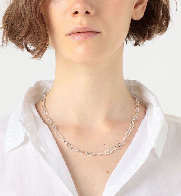 TOMORROWLAND GOODS「NINA&JULES Hooked Mix Paperclip ネックレス」|ネックレス|