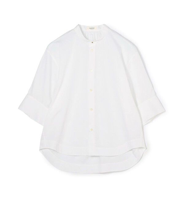 MACPHEE「コットンブロード オーバーサイズシャツ」|シャツ・ブラウス|11 ホワイト