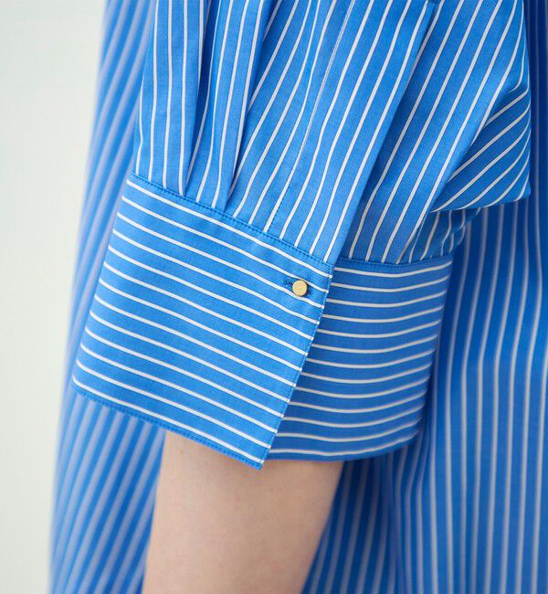 MACPHEE「コットンブロード オーバーサイズシャツ」|シャツ・ブラウス|