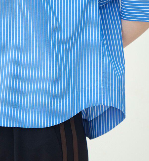 MACPHEE「コットンブロード オーバーサイズシャツ」|シャツ・ブラウス|